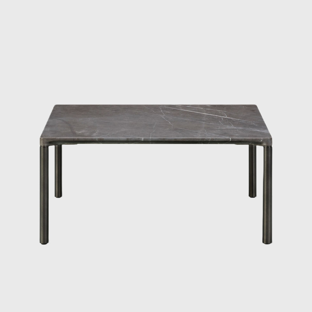 Piloti stone coffee tables Grey Kendzo marble and wood