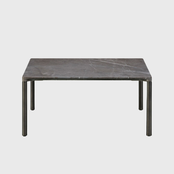 Piloti stone coffee tables Grey Kendzo marble and wood
