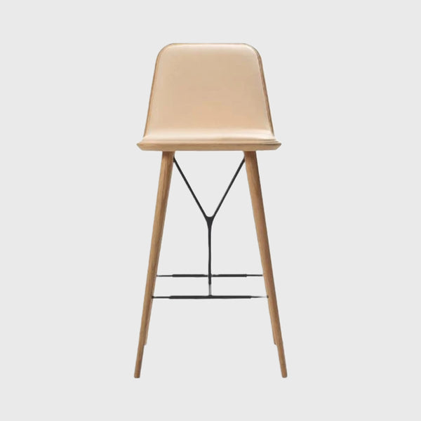 Spine Barstool with Back