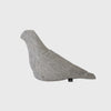 Christien Meindertsma's pigeons thomas eyck linen canvas flax seed filled grey
