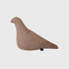 Christien Meindertsma's pigeons thomas eyck linen canvas flax seed filled earth