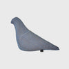 Christien Meindertsma's pigeons thomas eyck linen canvas flax seed filled ocean blue