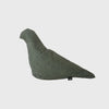 Christien Meindertsma's pigeons thomas eyck linen canvas flax seed filled hunter
