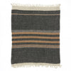Belgian Guest towel linen Libeco Black Stripe
