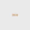 wall rack with 2 hooks untreated birch good for closets kitchen utility bathroom 2