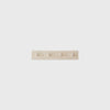 Iris hantverk untreated birth wall rack with hooks kithcen utility bahtroom closet 4
